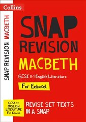 Macbeth: Edexcel GCSE 9-1 English Literature Text Guide: Ideal for Home Learning, 2023 and 2024 Exams цена и информация | Книги для подростков и молодежи | kaup24.ee