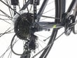 Meeste jalgratas Kands Travel-X Alu, 182-200 cm pikk, alumiinium, amortisaatoriga, 24 Shimano käiguvahetajat, 28" alumiiniumveljed, Grafiit цена и информация | Jalgrattad | kaup24.ee