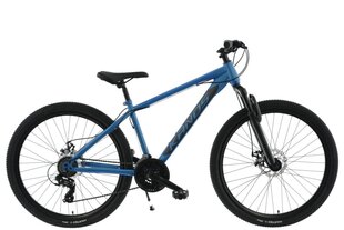 Meeste maastikuratas Kands Spectro 2xDisc, 166-181 cm, 27,5" alumiiniumveljed, Shimano, Sinine hind ja info | Jalgrattad | kaup24.ee