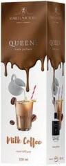 Аромат для дома Marcela Victoria Queens Reed Diffuser Milk Coffee, 100 мл цена и информация | Домашние ароматы с палочками | kaup24.ee