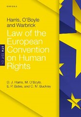 Harris, O'Boyle, and Warbrick: Law of the European Convention on Human Rights 5th Revised edition hind ja info | Majandusalased raamatud | kaup24.ee