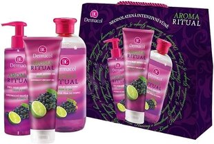 Набор Dermacol Aroma Ritual Grape & Lime цена и информация | Масла, гели для душа | kaup24.ee