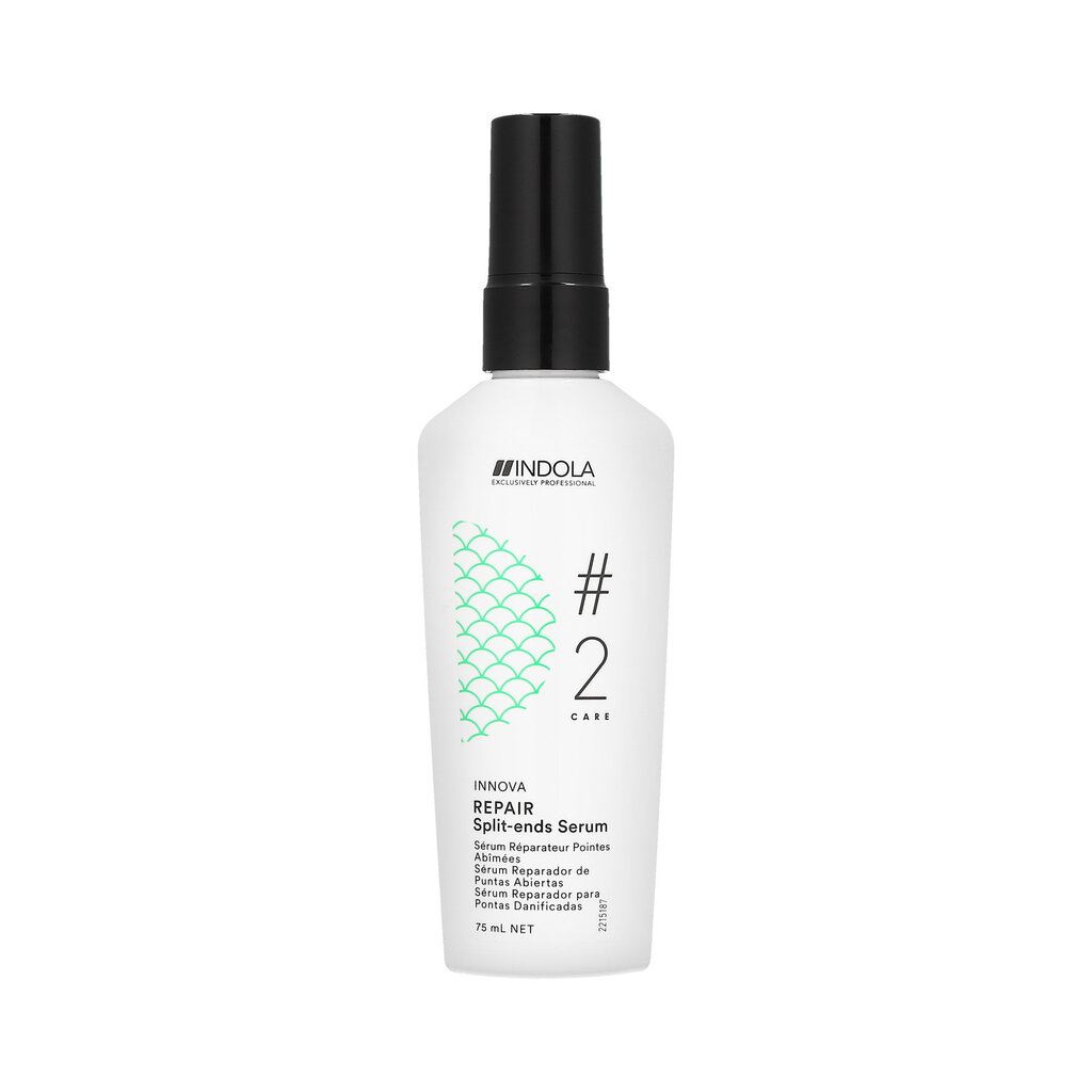 Seerum kahjustatud juustele Indola Innova Repair Ends Serum 2 Care 75 ml hind ja info | Maskid, õlid, seerumid | kaup24.ee