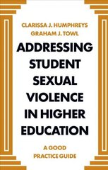 Addressing Student Sexual Violence in Higher Education: A Good Practice Guide hind ja info | Ühiskonnateemalised raamatud | kaup24.ee