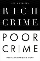 Rich Crime, Poor Crime: Inequality and the Rule of Law цена и информация | Книги по социальным наукам | kaup24.ee