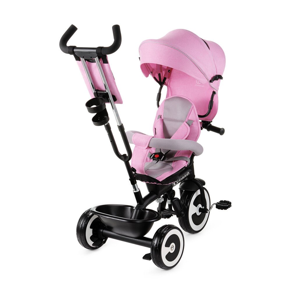Kolmerattaline Kinderkraft Aston, roosa hind ja info | Kolmerattalised jalgrattad | kaup24.ee