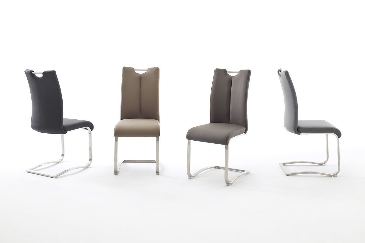 2 tooli komplekt Artos, helepruun цена и информация | Söögilaua toolid, köögitoolid | kaup24.ee