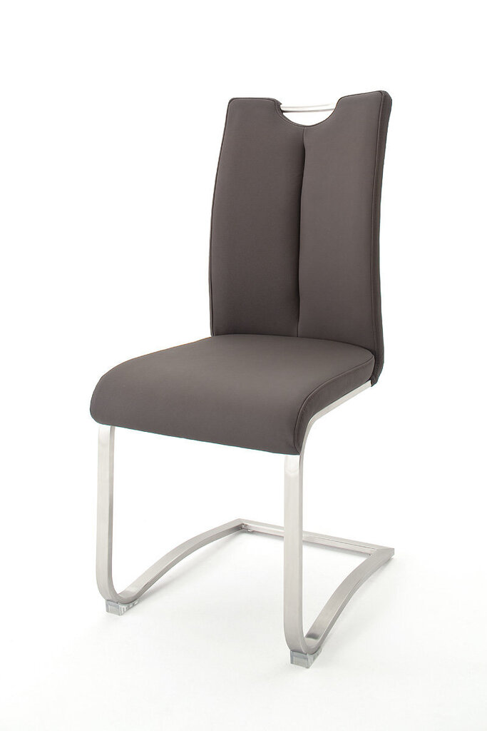 2 tooli komplekt Artos 2, tumepruun hind ja info | Söögilaua toolid, köögitoolid | kaup24.ee