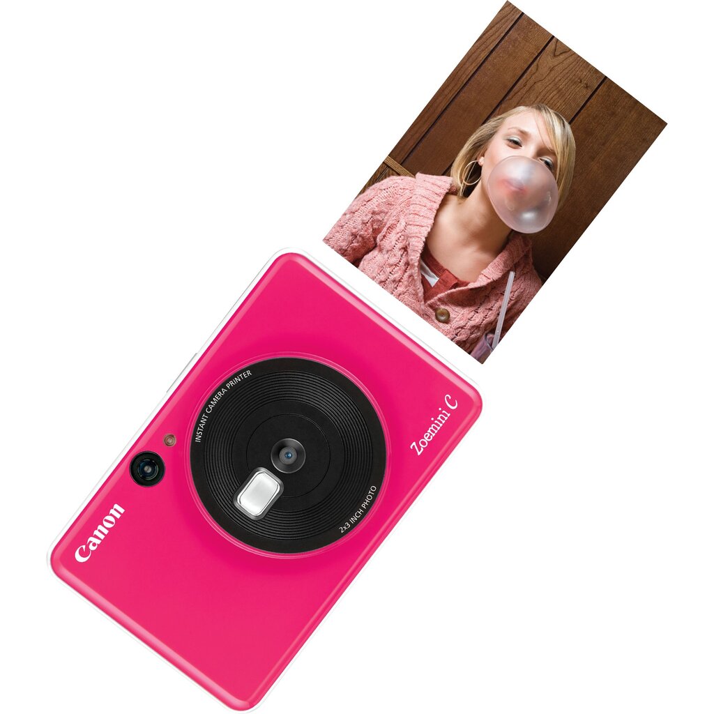 Canon Zoemini C (Bubble Gum Pink) + 20 Canon Zink photo sheets цена и информация | Kiirpildikaamerad | kaup24.ee