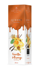 Kodulõhnastaja Marcela Victoria Queens Reed Diffuser Vanilla & Orange, 100 ml hind ja info | Kodulõhnastajad | kaup24.ee