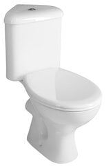 Nurga WC-pott Clifton 37x79x75 cm, 3/6 l, valge цена и информация | Унитазы | kaup24.ee