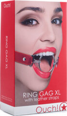 Suupall Ouch! Ring Gag XL, punane hind ja info | BDSM ja fetish | kaup24.ee