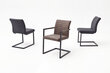 4 tooli komplekt Kian A, pruun hind ja info | Söögilaua toolid, köögitoolid | kaup24.ee