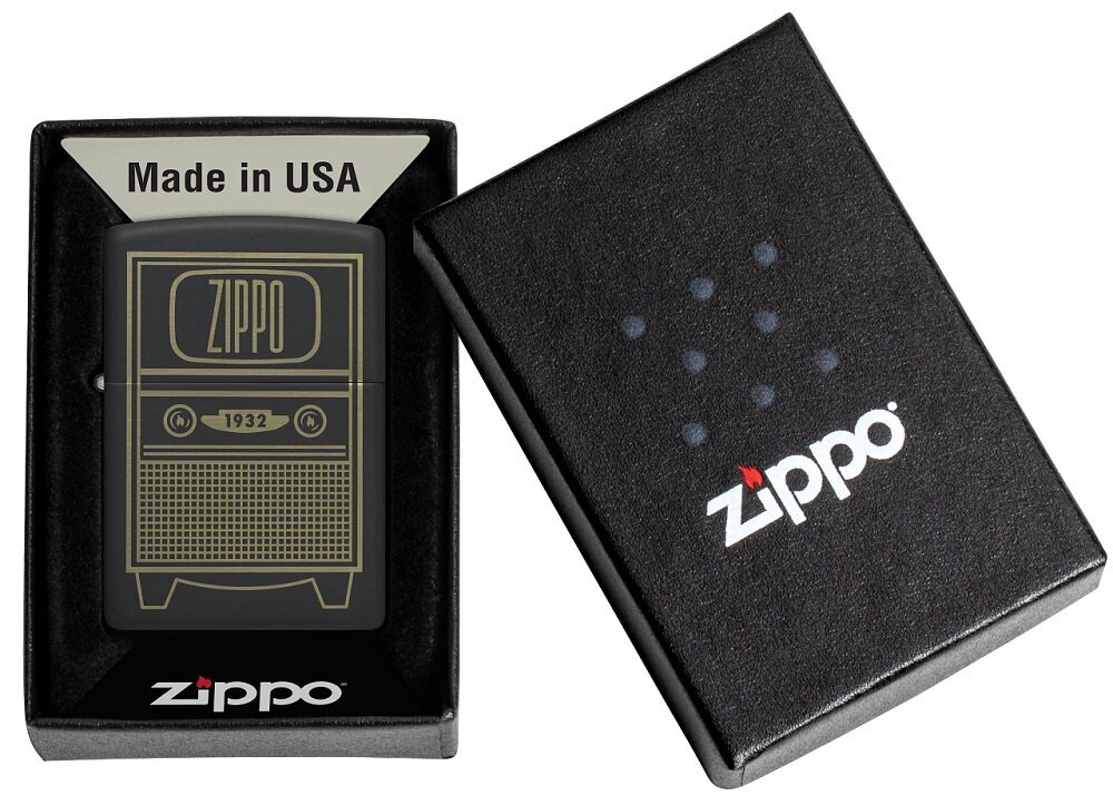 TULEMASIN ZIPPO 48619 Zippo Vintage TV Design hind ja info | Tulemasinad ja tarvikud | kaup24.ee