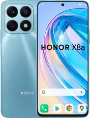 Honor X8a 6/128GB 5109APEV Cyan Lake цена и информация | Мобильные телефоны | kaup24.ee