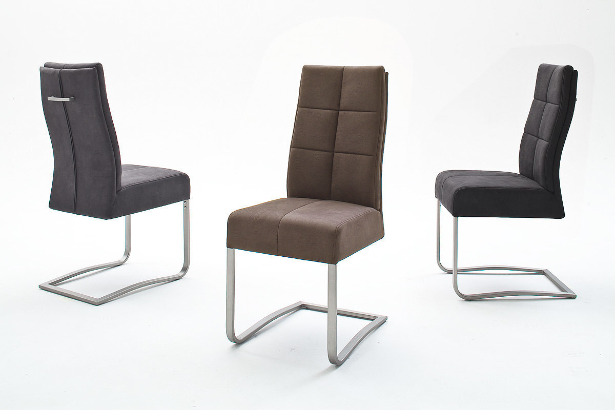 2 tooli komplekt Salva 2, pruun hind ja info | Söögilaua toolid, köögitoolid | kaup24.ee