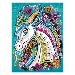 Алмазная мозаика Sequin Art Dragon, 21 x 28 см цена и информация | Алмазная мозаика | kaup24.ee