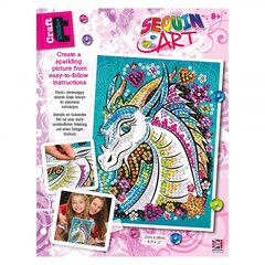 Алмазная мозаика Sequin Art Dragon, 21 x 28 см цена и информация | Алмазная мозаика | kaup24.ee