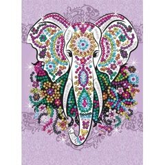 Teemantmosaiik Sequin Art Elephant, 25 x 34 cm hind ja info | Teemantmaalid, teemanttikandid | kaup24.ee