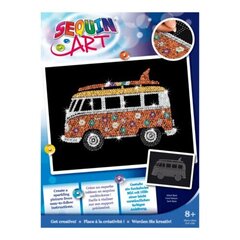 Teemantmosaiik Sequin Art Campervan, 25 x 34 cm hind ja info | Teemantmaalid, teemanttikandid | kaup24.ee