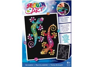 Алмазная мозаика Sequin Art Geckos, 24 x 35 см цена и информация | Sequin Art Товары для детей и младенцев | kaup24.ee