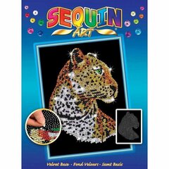 Teemantmosaiik Sequin Art Leopard, 25 x 34 cm hind ja info | Teemantmaalid, teemanttikandid | kaup24.ee