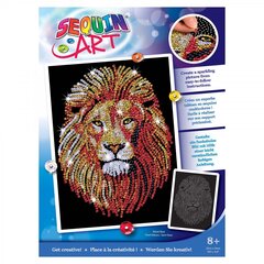 Teemantmosaiik Sequin Art Lion, 25 x 34 cm цена и информация | Алмазная мозаика | kaup24.ee