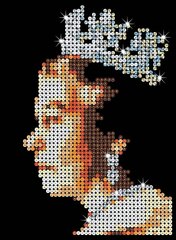 Алмазная мозаика Sequin Art Queen Elizabeth II, 25 x 34 см цена и информация | Алмазная мозаика | kaup24.ee