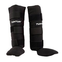 Щитки Tunturi Allround Shinguard L, черные цена и информация | Боевые искусства | kaup24.ee