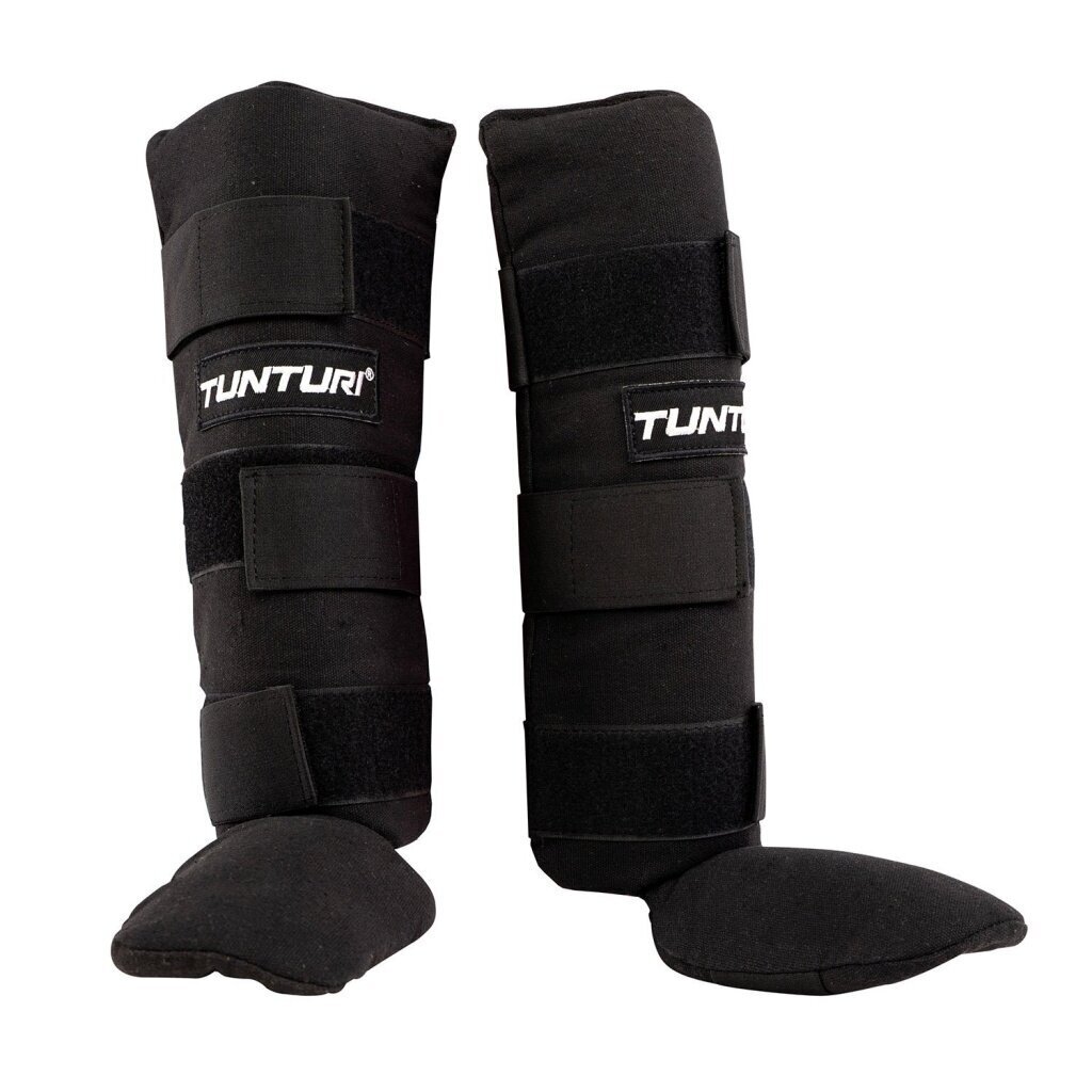 Säärekaitsmed Tunturi Allround Shinguard XS, must цена и информация | Poksivarustus | kaup24.ee