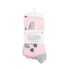 Laste sukkpüksid B404 roosa-jänku hind ja info | Tüdrukute sukkpüksid ja sokid | kaup24.ee