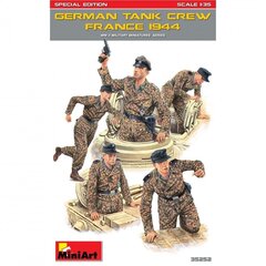 Liimitav mudel MiniArt 35252 German Tank Crew (France 1944) Special Edition 1/35 hind ja info | Liimitavad mudelid | kaup24.ee