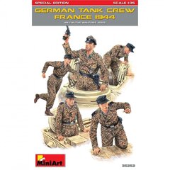 Liimitav mudel MiniArt 35252 German Tank Crew (France 1944) Special Edition 1/35 цена и информация | Склеиваемые модели | kaup24.ee