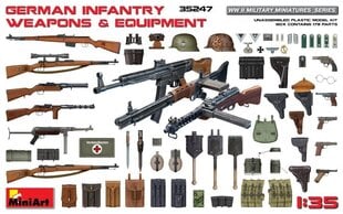 Liimitav mudel MiniArt 35247 German Infantry Weapons & Equipment 1/35 hind ja info | Liimitavad mudelid | kaup24.ee