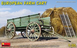 Liimitav mudel MiniArt 35642 European Farm Cart 1/35 цена и информация | Склеиваемые модели | kaup24.ee