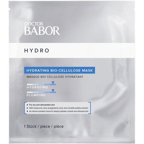 Intensiivne, kiiretoimeline niisutav lehtmask BABOR Hydrating Bio-Cellulose Mask hind ja info | Näomaskid, silmamaskid | kaup24.ee