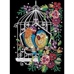 Алмазная мозаика Sequin Art Birdcage, 25 x 34 см цена и информация | Алмазная мозаика | kaup24.ee
