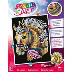 Teemantmosaiik Sequin Art Perri Pony, 21 x 28 cm цена и информация | Алмазная мозаика | kaup24.ee