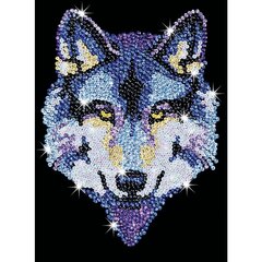 Teemantmosaiik Sequin Art Wolf, 25 x 34 cm hind ja info | Teemantmaalid, teemanttikandid | kaup24.ee