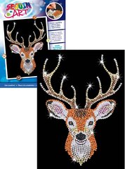 Алмазная мозаика Sequin Art Stag Head, 25 x 34 см цена и информация | Алмазная мозаика | kaup24.ee