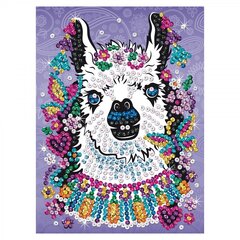 Алмазная мозаика Sequin Art Llama, 21 x 28 см цена и информация | Алмазная мозаика | kaup24.ee