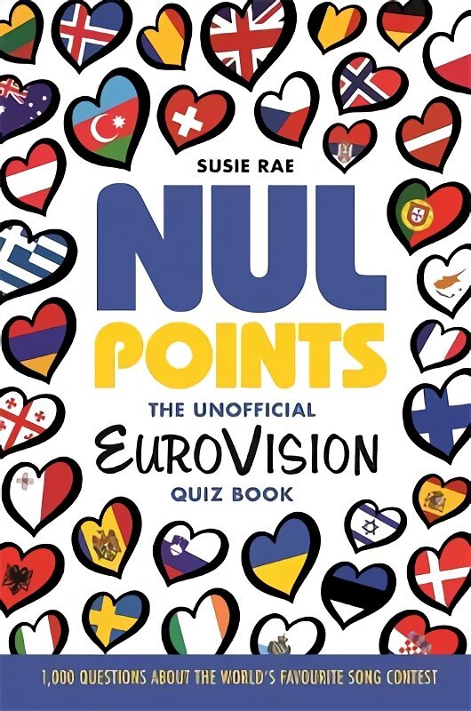 Nul Points - The Unofficial Eurovision Quiz Book: Over 1200 questions about everyone's favourite song contest цена и информация | Tervislik eluviis ja toitumine | kaup24.ee