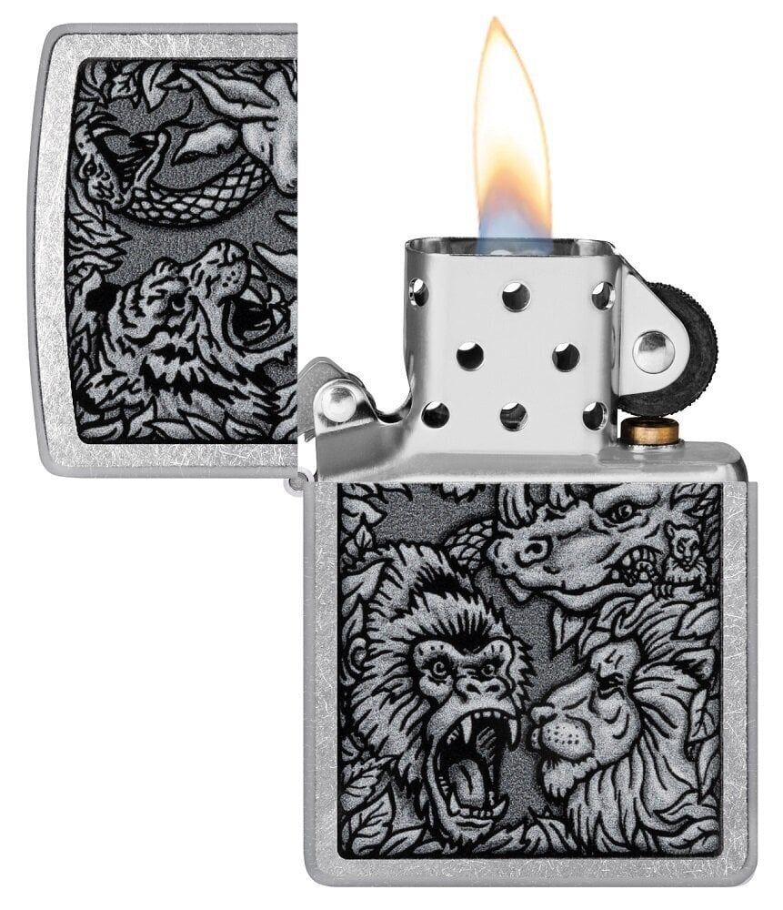 TULEMASIN ZIPPO 48567 Jungle Design цена и информация | Tulemasinad ja tarvikud | kaup24.ee