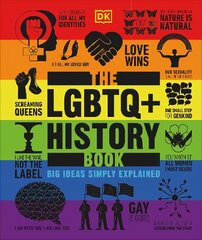 LGBTQ plus History Book: Big Ideas Simply Explained hind ja info | Ühiskonnateemalised raamatud | kaup24.ee