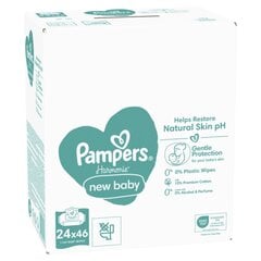 Влажные детские салфетки PAMPERS Harmonie Aqua Pure, 1104 шт. цена и информация | Влажные салфетки | kaup24.ee