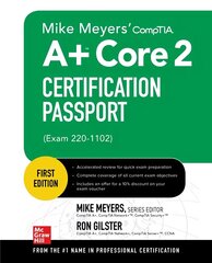 Mike Meyers' CompTIA Aplus Core 2 Certification Passport (Exam 220-1102) hind ja info | Majandusalased raamatud | kaup24.ee