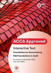 FIA Foundations in Audit (International) FAU INT: Interactive Text hind ja info | Majandusalased raamatud | kaup24.ee