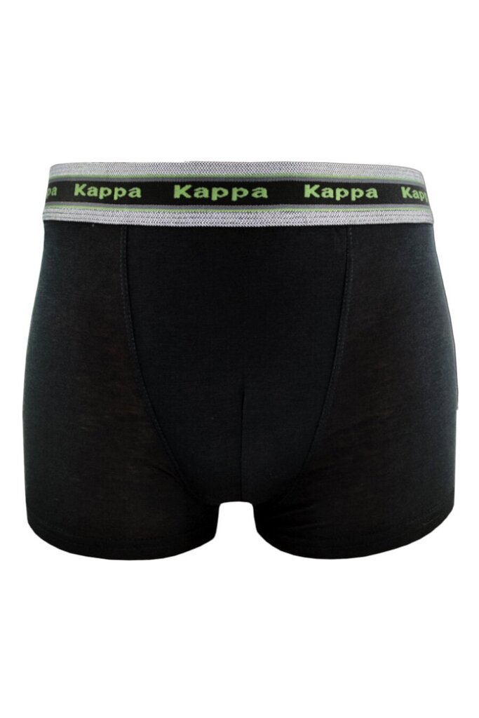 Bokserid KAPPA 371J2HWBLACKTURQUOIS-M цена и информация | Meeste aluspesu | kaup24.ee