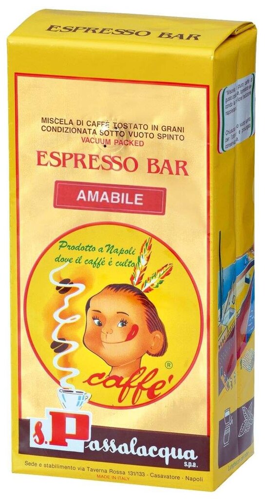 Kohvioad Passalacqua Amabile, 1 kg цена и информация | Kohv, kakao | kaup24.ee