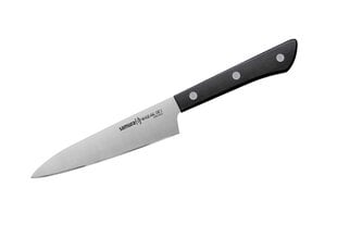 Samura HARAKIRI Универсальный Кухонный нож 4.7"/120 мм 58 HRC с Белой ручкой цена и информация | Ножи и аксессуары для них | kaup24.ee